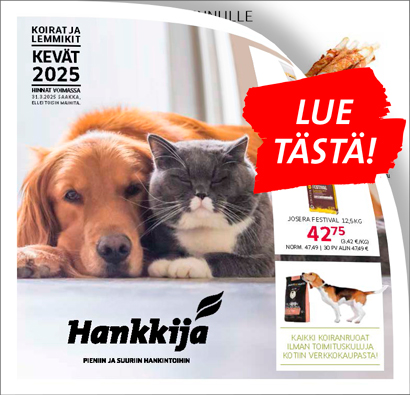 Hankkijan koirat ja lemmikit -kuvasto kevät 2025