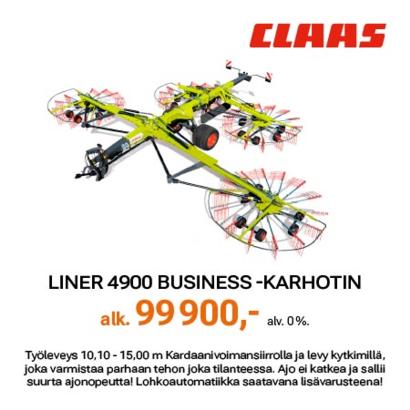 Claas Liner 4900 Business -karhotin