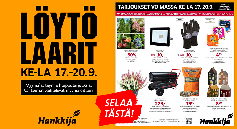 Hankkija Löytölaarit 2025