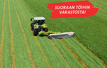 Työkoneet heti varastosta pellolle ensisatoon, Claas Disco 4400