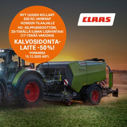 Rollant koneen -tilaajalle silppuriroottori 25-terällä ilman lisähintaa!