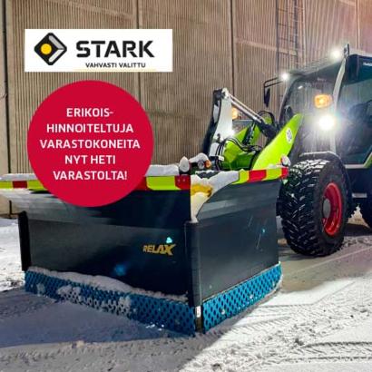 Erikoishinnoiteltuja Stark-varastokoneita nyt varastolta