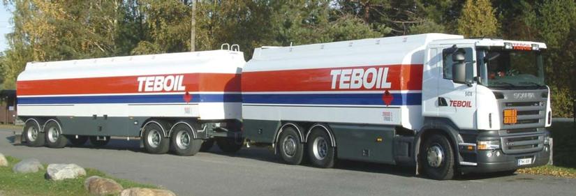 Teboil-säiliöauto