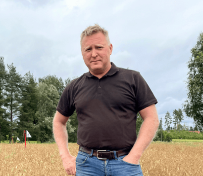 Viljelijä Tapio Lipponen