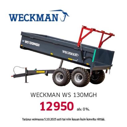 Weckman WS 130MGH monitoimivaunu
