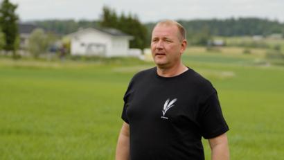 Luomuviljelijä Jani Pirhonen