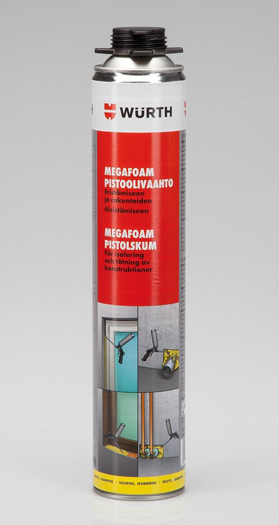 Pistoolivaahto Megafoam 750ml