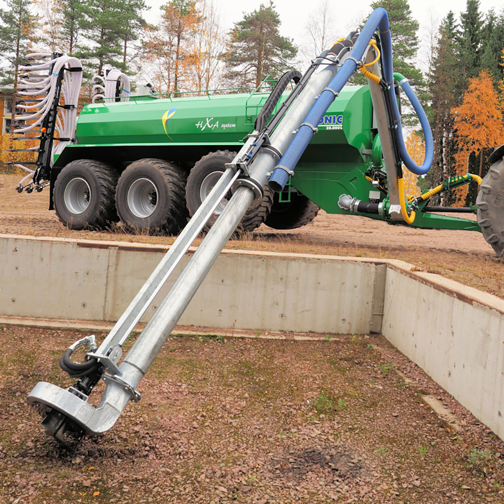Agronic sivukiinnitteinen pumppukuormain