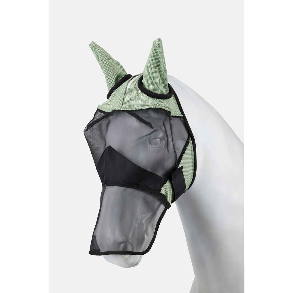 Horze viilentävä hyönteismaski vaaleanvihreä