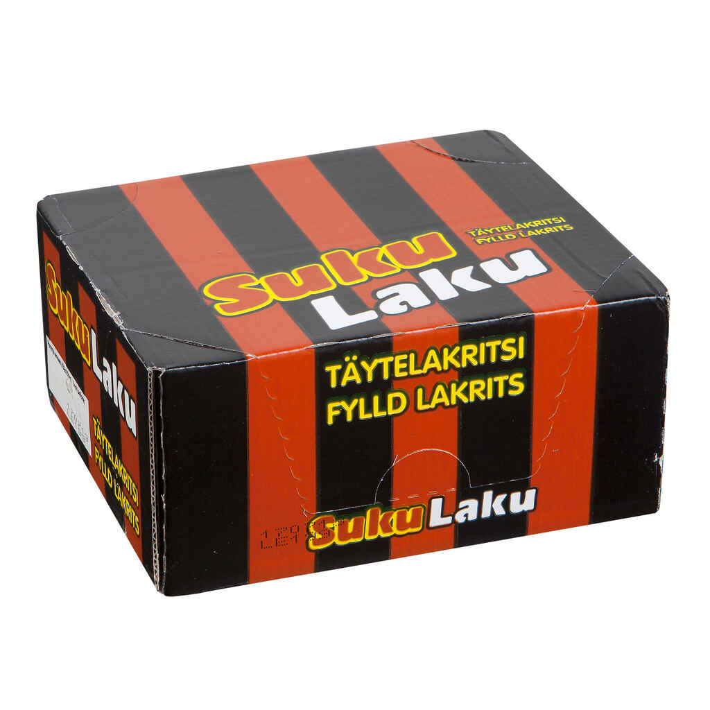 Malaco Sukulaku lakritsipatukka, laatikko 50 x 14 g