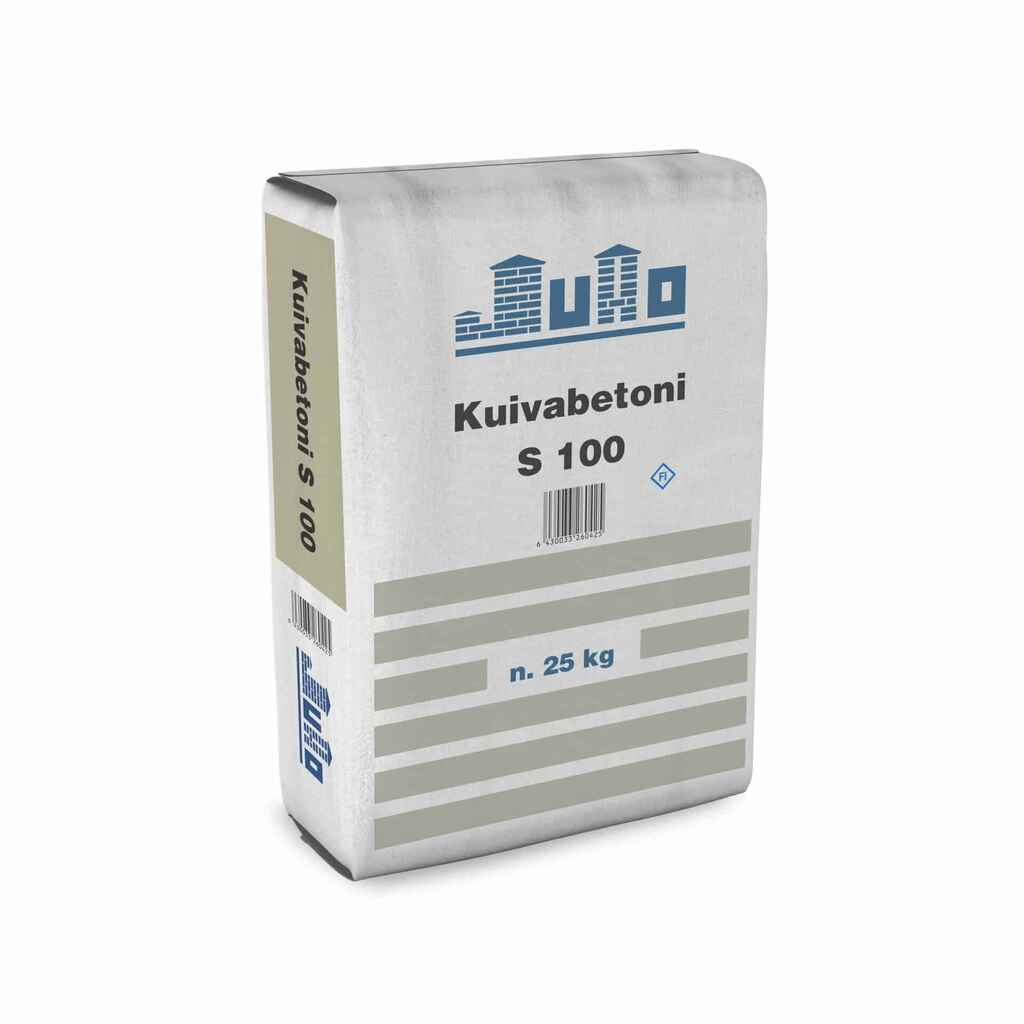 Kuivabetoni S 100 C25/30-10 25 KG JuHo