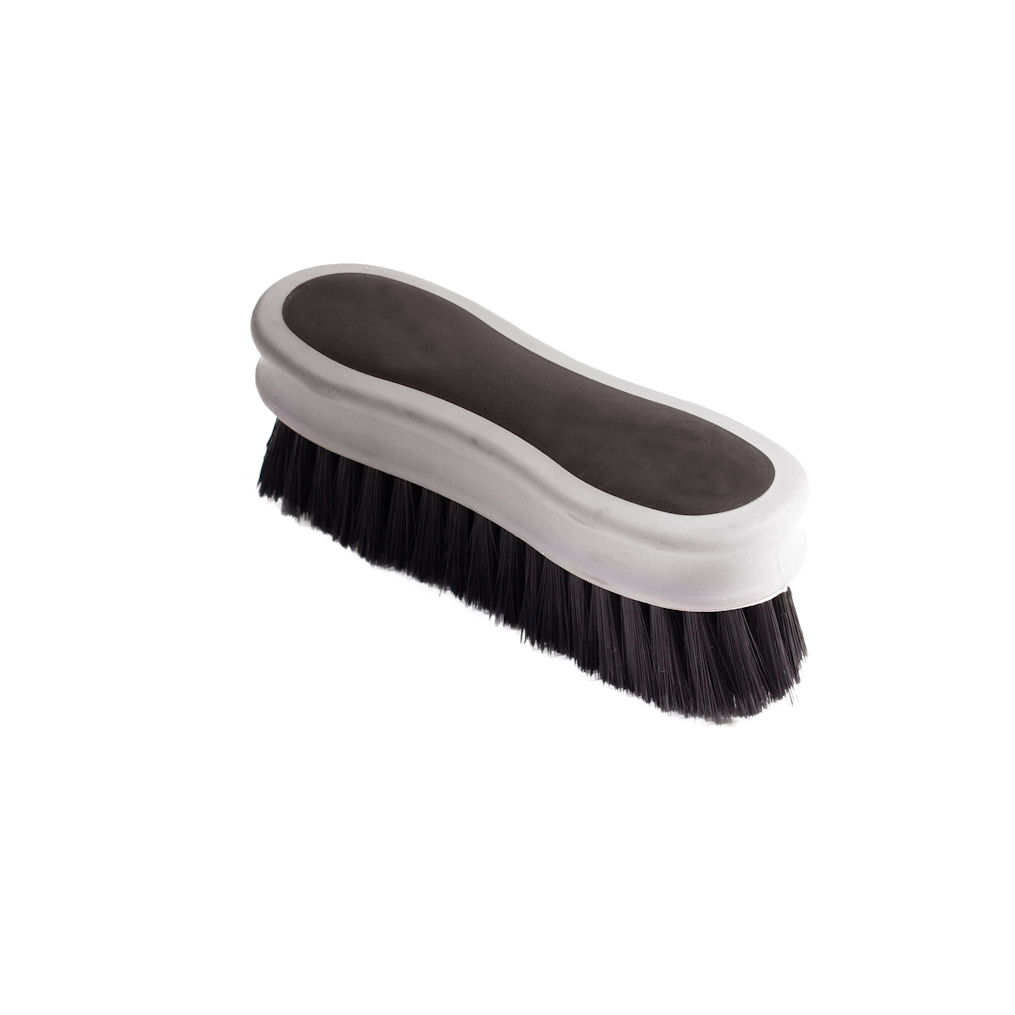 Pääharja softgrip musta
