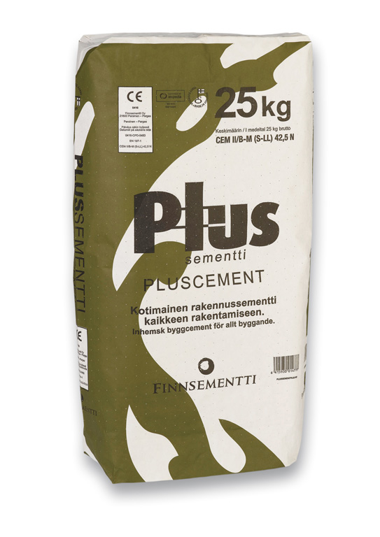 Plussementti 25 kg