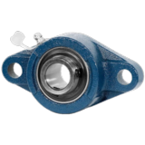 Laippalaakeri UCFL 205 Soikea Valurauta Ruuvilukitus 25mm NACHI