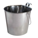 Metallinen juomasanko litteällä takaseinällä