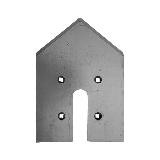 Kultivaattorin kärki 350x240x12mm, 3374351GP