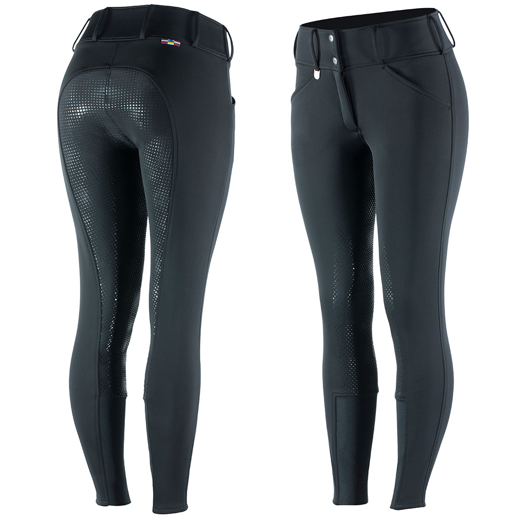 Ratsastushousut GP Thermopro musta