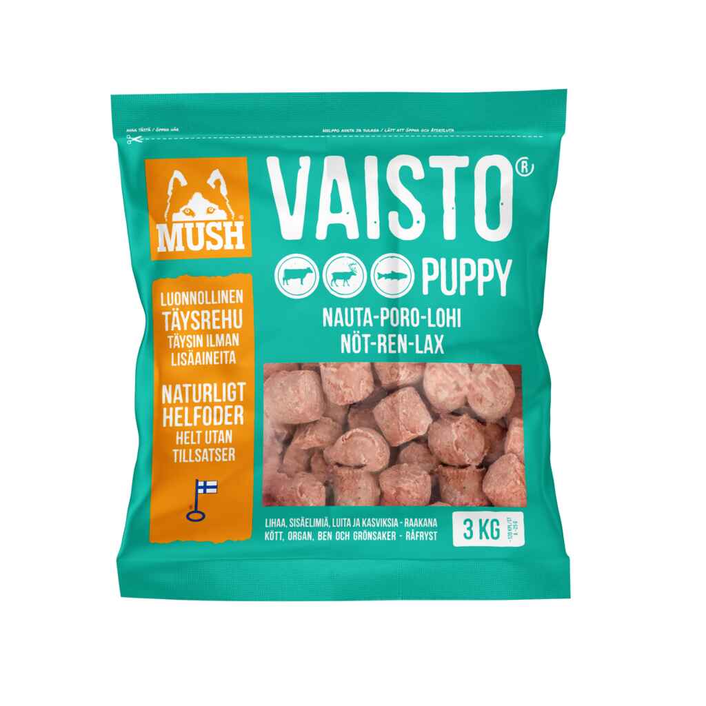 Mush Vaisto Puppy jäänsininen 3 kg