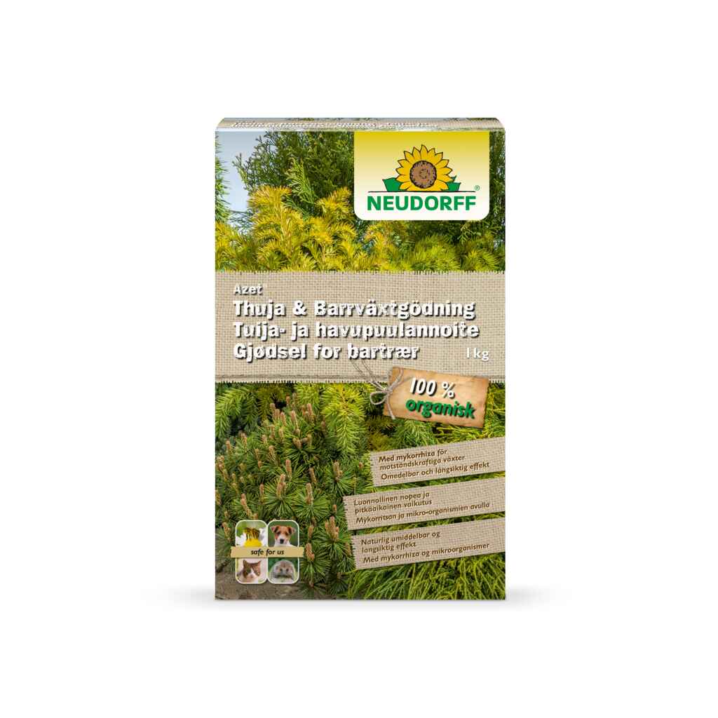 Azet Tuija- ja havupuulannoite 1 kg