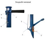 Rajoitinholkki / istutusputki