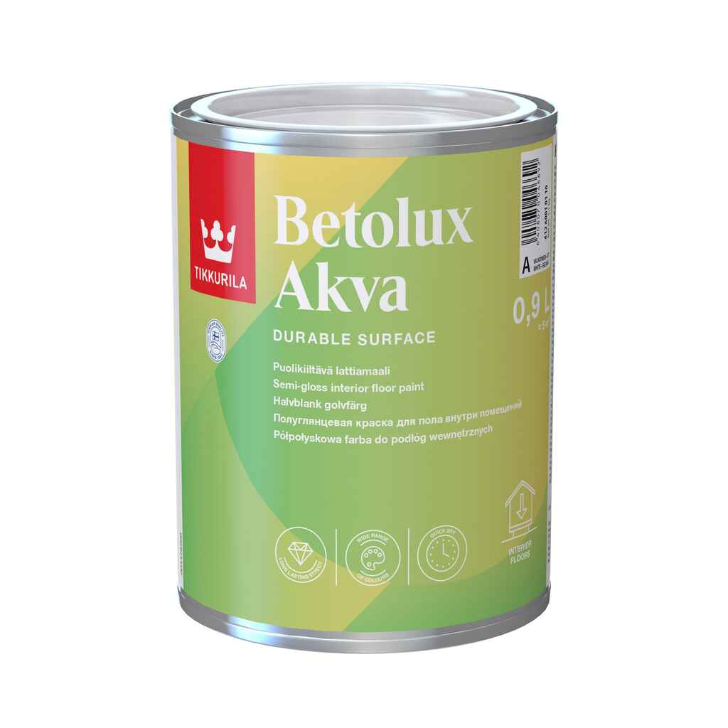 Betonimaali Betolux Akva C Tikkurila 0,9 l