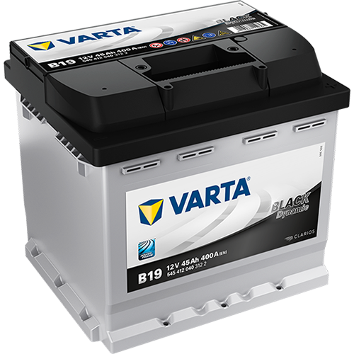 Akku 12V 45AH 400A Black Dynamic B19 Varta