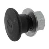 Teränlapun pultti ja mutteri, 56115800KN