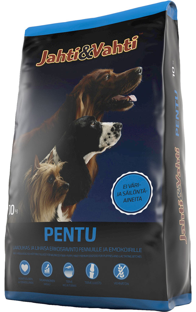 Jahti&Vahti Pentu -koiranruoka 10 kg