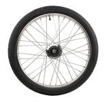 Hiittikärryn pyörät Lux 19x2,25 ruostumaton teräs