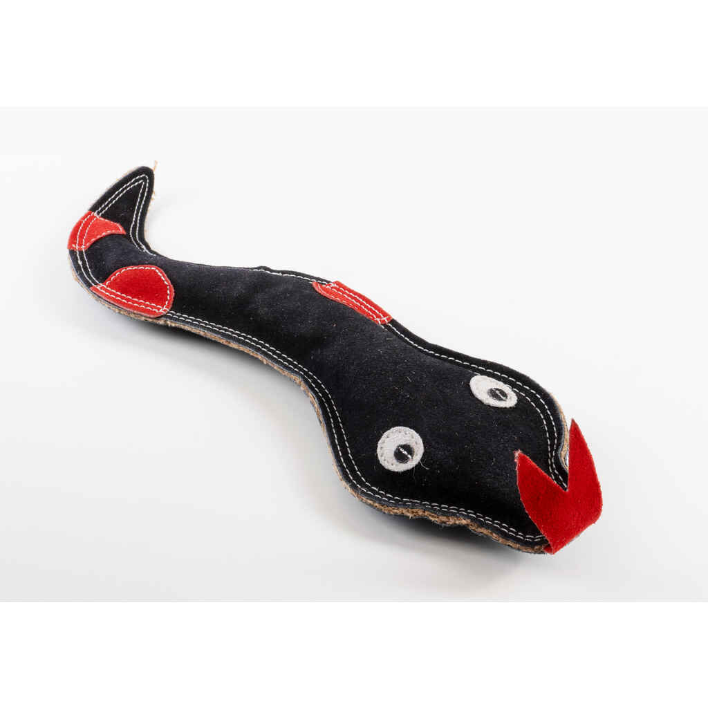 Viksu koiranlelu nahkainen käärme 38 cm