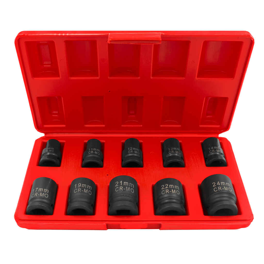 Voimahylsysarja 1/2" 10-os.