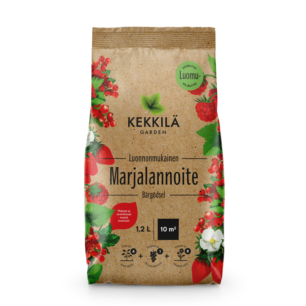 Kekkilä Marjalannoite luonnonmukainen 1,2 l