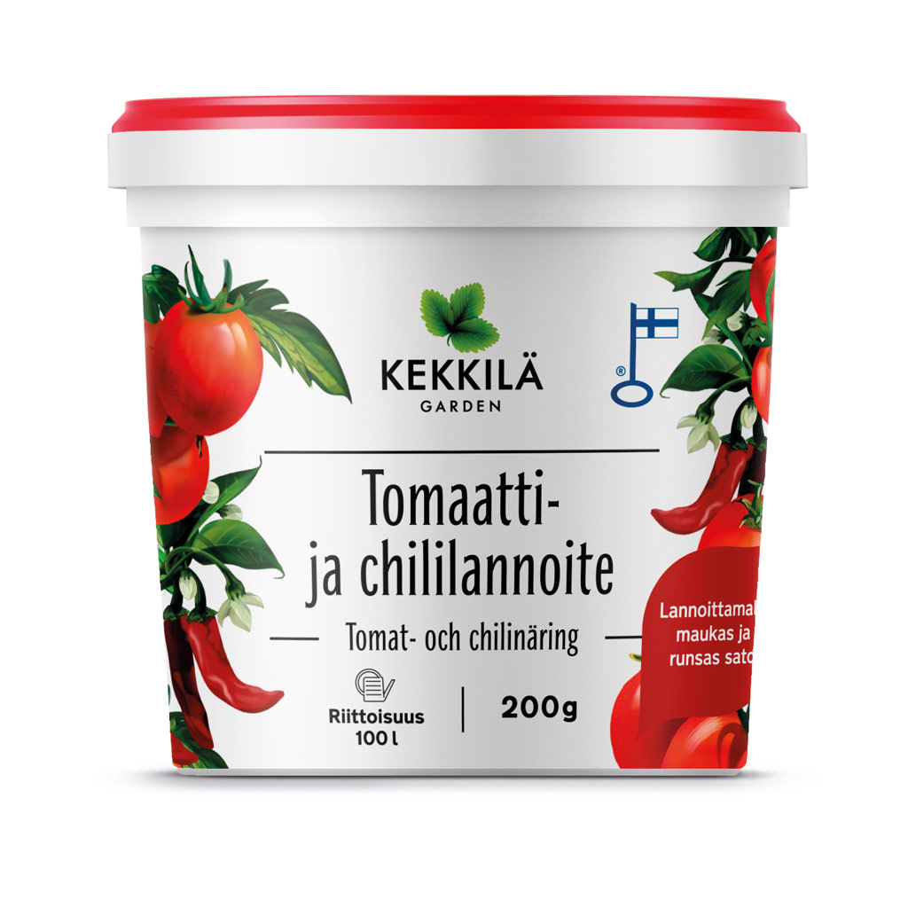 Kekkilä Tomaatti- ja chililannoite 200 g