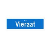 Sekure kyltti 50x16 Vieraat