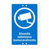 Sekure kyltti 20x30 Kameravalvonta S