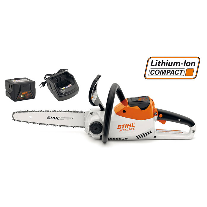 Stihl akkusaha MSA 120 C-BQ setti