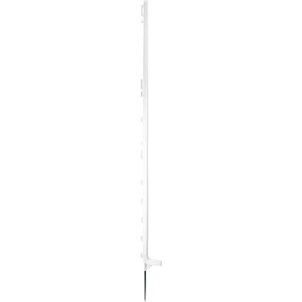 Muovitolppa Basic valkoinen 140cm