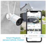 Reolink W320 5MP WiFi-älykamera ulkokäyttöön