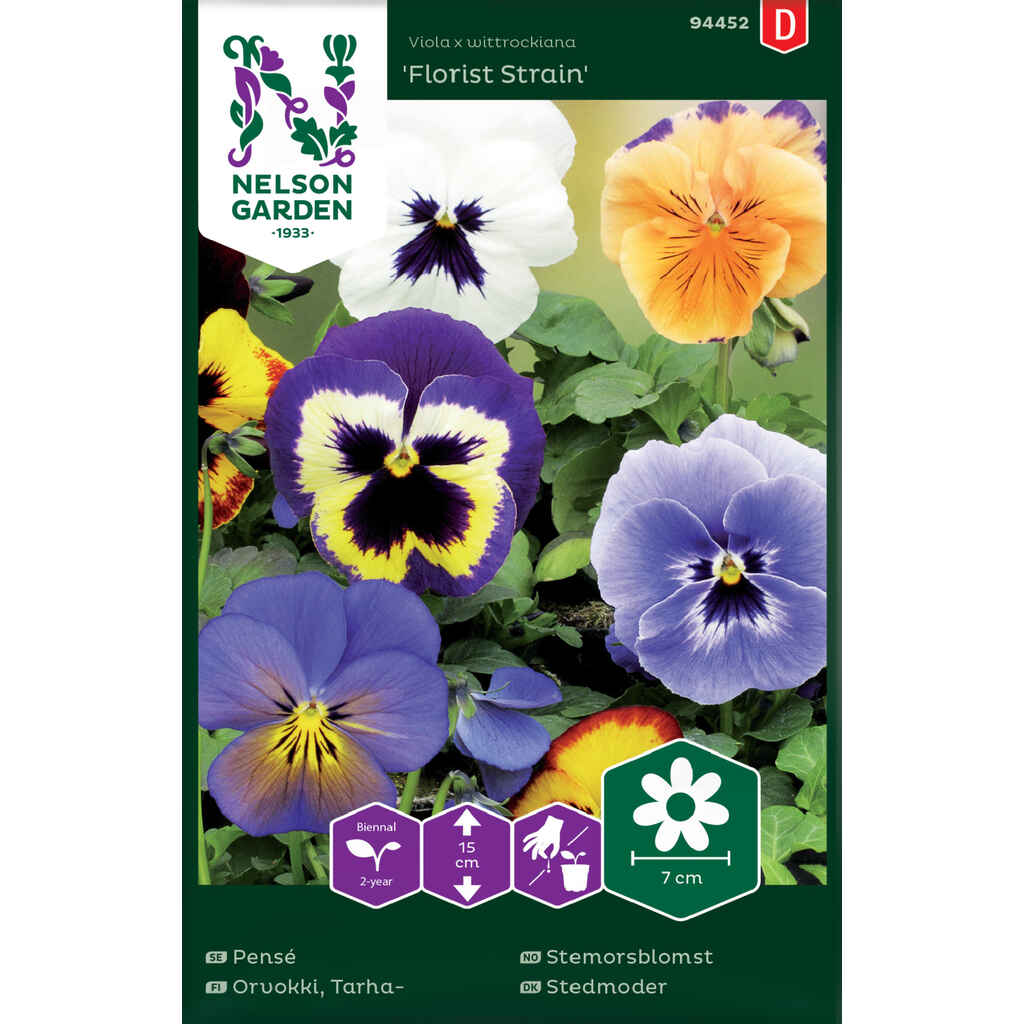 Tarhaorvokki Florist Strain, Jättiläis