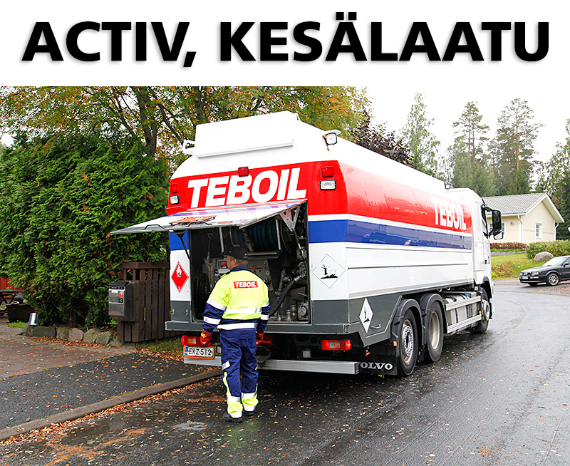 Lämmitysöljy Teboil Activ, kesälaatu