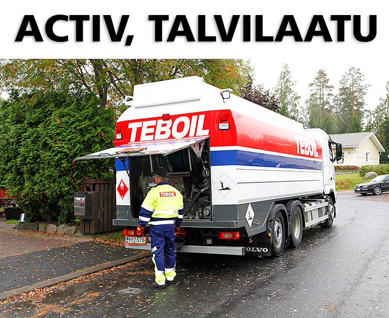 Lämmitysöljy Teboil Activ, talvilaatu