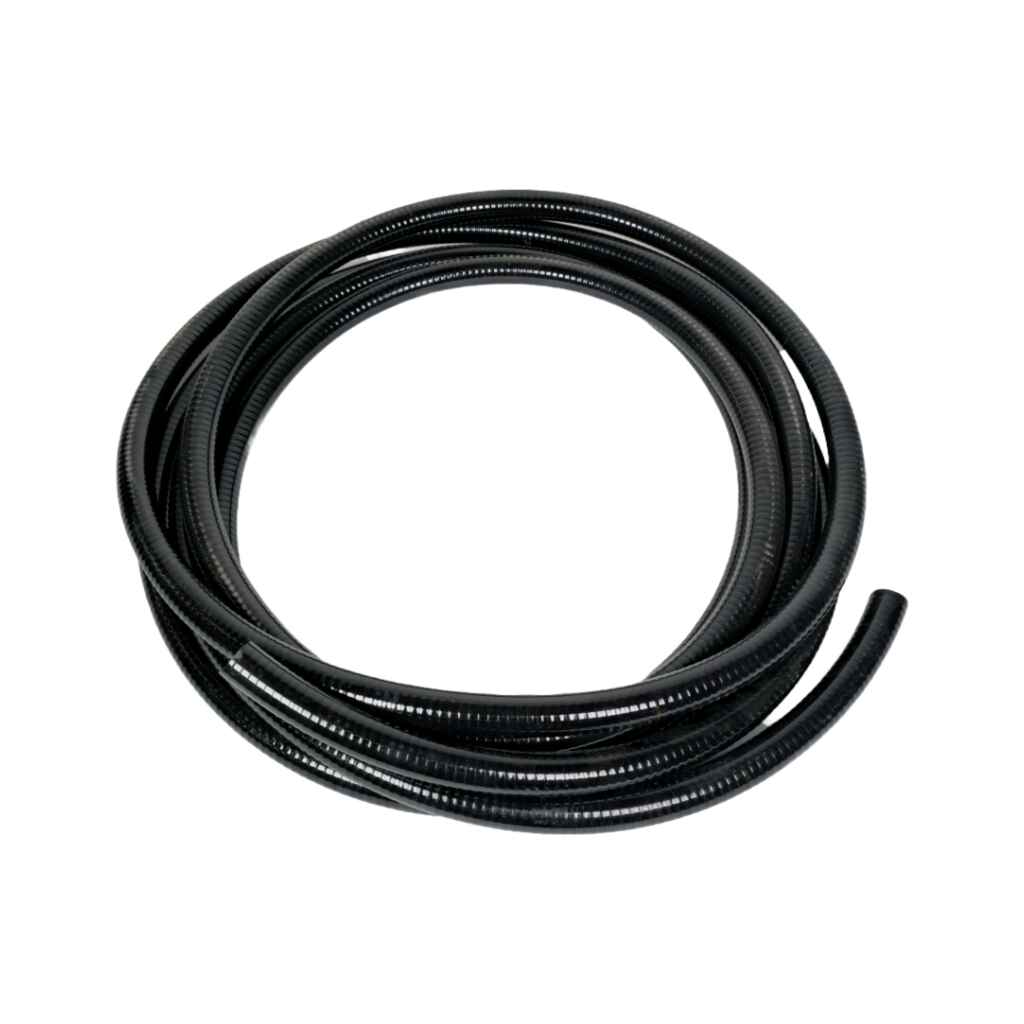 Letku 25x4,2 PVC-spiraali musta AP091