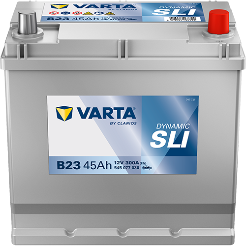 Akku 12V 45AH 300A Dynamic SLI B23 Varta