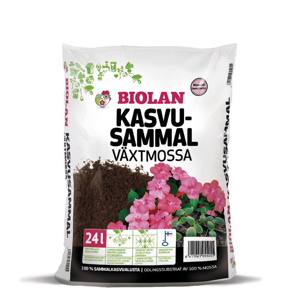 Biolan Kasvusammal 24 l