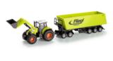 Claas Axion 850 FL Perävaunulla 1:50