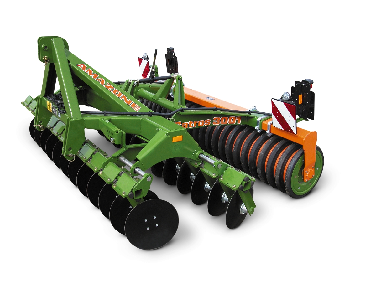 Amazone Catros 3501 Lautasäes Kumipakkerilla KW