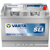Akku 12V 70Ah 630A Dynamic SLI E23 Varta