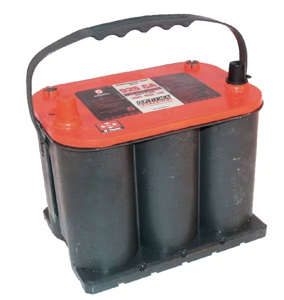Akku 12 V 44Ah 730A AGM Red Top RTS 3.7 Optima
