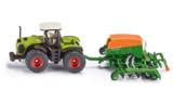 Claas Xerion Kylvökoneella 1:87