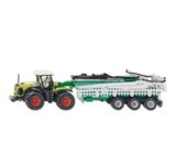 Claas Xerion Lietevaunulla 1:87